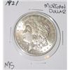 Image 1 : 1921 MORGAN SILVER DOLLAR *RARE MINT STATE MS HIGH GRADE*!! SILVER DOLLAR CAME OUT OF SAFE!!