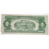 Image 2 : 1953 SERIES A RED SEAL $2 BILL SERIAL # A51034562A *RARE EARLY BILL*!! BILL CAME OUT OF SAFE!!