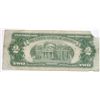 Image 2 : 1928 SERIES G RED SEAL $2 BILL SERIAL # D93793462A *RARE VERY OLD EARLY BILL*! BILL CAME OUT OF SAFE