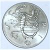 Image 1 : SCORPIO HOROSCOPE COIN *RARE AU HIGH GRADE*!! COIN CAME OUT OF SAFE BOX!!