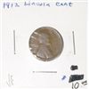Image 1 : 1912 LINCOLN WHEAT CENT RED BOOK VALUE IS $10.00+ *RARE KEY DATE VERY FINE GRADE*!!
