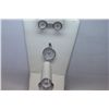 Image 1 : 13.80 CTW CZ MICRO PAVE SETTING SET .925 STERLING SILVE
