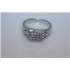 Image 1 : 19.2 CTW CZ RING .925 STERLING SILVER