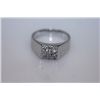 Image 1 : 18.9 CTW CZ RING .925 STERLING SILVER