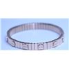 Image 1 : YELLOW STAINLESS STEEL FLEXIBLE BRACELET