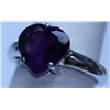 Image 1 : 18.15 CTW AMETHYST RING .925 STERLING SILVER