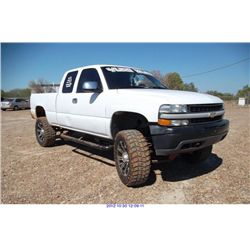 2001 - CHEVROLET SILVERADO