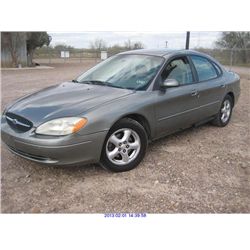 2003 - FORD TAURUS // REBUILT SALVAGE TITLE