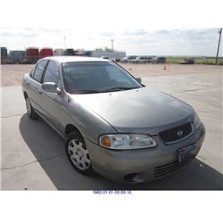 2001 - NISSAN SENTRA // REBUILT SALVAGE TITLE
