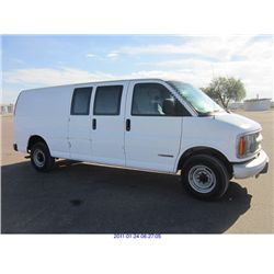 2002 - CHEVROLET EXPRESS 2500