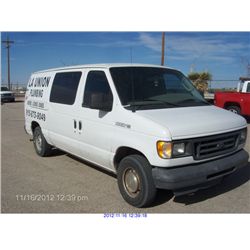 2003 - FORD E150