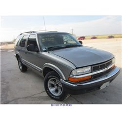1998 - CHEVROLET BLAZER//REBUILT SALVAGE TITLE