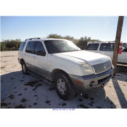 2002 - MERCURY MOUNTAINEER