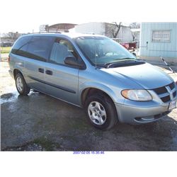 2003 - DODGE GRAND CARAVAN