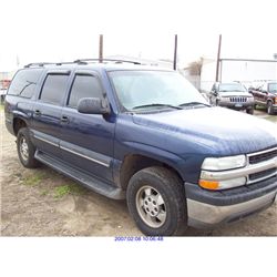 2001 - CHEVROLET SUBURBAN