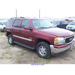 2002 - GMC YUKON