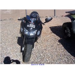 2007 - KAWASAKI  EX650-A //  RESTORED SALVAGE TITLE