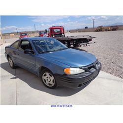 1999 - PONTIAC GRAND AM // RESTORED SALVAGE TITLE