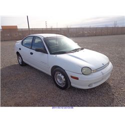 1999 - PLYMOUTH NEON