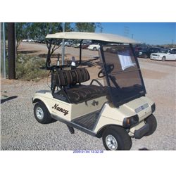 2001 - GOLF CART FRAME