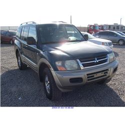 2002 - MITSUBISHI MONTERO