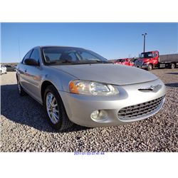 2001 - CHRYSLER SEBRING