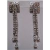 Image 1 : CZ Earring weight 11.250g in silver