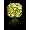 Image 1 : Bianco 2.5 Carat Canary Asscher Cut Diamond