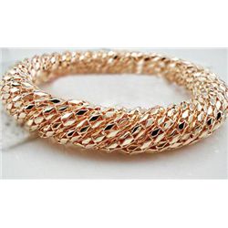 GT0522120021 High Fashion Twisted Design Bangle Gold To