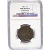 Image 1 : 1807 LARGE ONE CENT NGC FINE VERY,VERY MINOR CORROSION