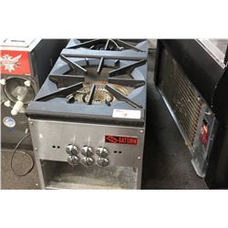 SATURN DOUBLE GAS STOCK POT STOVE