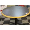 Image 2 : GREY MAPLE EDGE 42" ROUND TABLE