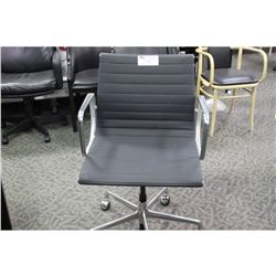 HERMAN MILLER GREY CONTOUR MID BACK TILTER CHAIR