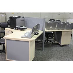 12 TAYCO MAPLE CORNER WORKSTATIONS