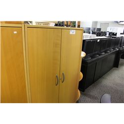 IKEA MAPLE DOUBLE DOOR CUPBOARD