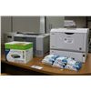 Image 1 : 2 PRINTERS & MISC. PRINT SUPPLIES