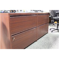 MAHOGANY CREDENZA