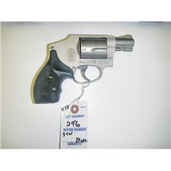 S&W 642-2 REVOLVER 38CAL SERIAL #CHV5785