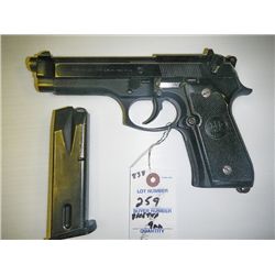 BERETTA 92FS SEMI AUTO PISTOL 9mm SERIAL #BER303594Z