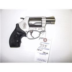 S&W 637-2 AIRWEIGHT REVOLVER 38CAL SERIAL #VKL2891