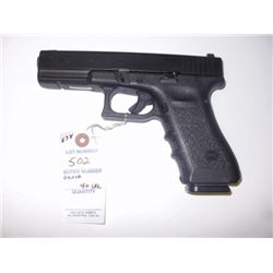 GLOCK 22 SEMI AUTO PISTOL 40 CAL SERIAL #GSM270