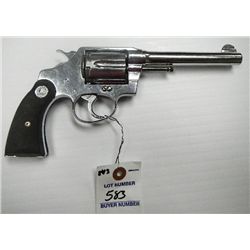 COLT 38 SPC 159515 REVOLVER PISTOL 38 CAL