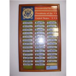 PRESIDENT'S SERIES KNIFE COLLECTION