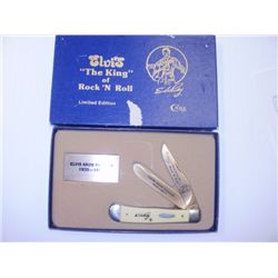 CASE - ELVIS " THE KING OF ROCK AND ROLL" KNIFE