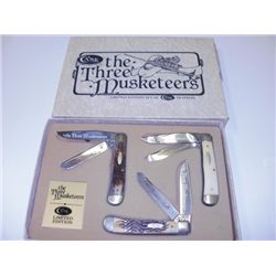 CASE - THREE MUSKETEERS KNIFE COLLECTION