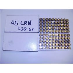2 BOXES - 100 RDS - 45 AUTO