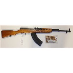JPE POMONA (CHINA) SKS - 7.62 X 39 MM SEMI AUTO RIFLE SERIAL # 08399 W/50 RDS AMMO