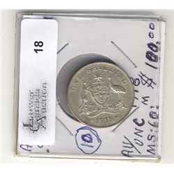 Australia 1918 One Shilling; AU.