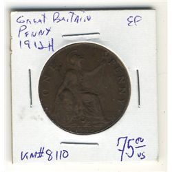 Great Britain Penny 1912H EF-40.