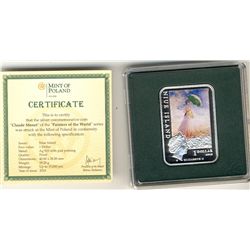 Niue Island 2010 1 Ag Proof Dollar; Claude Monet, Painters of the World.